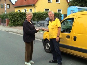 35. Jahre Postbote in Atter